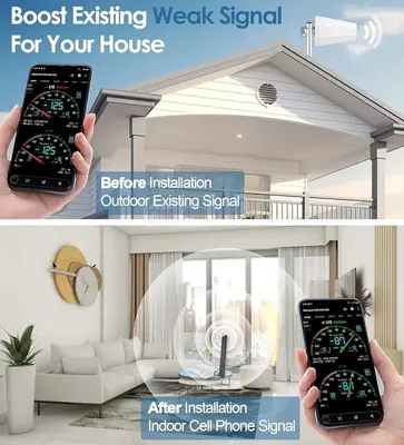 Amazboost Home Cell Phone Signal Booster, Up to 2,500 sq ft photo 3