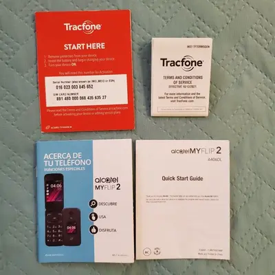 TCL Alcatel MyFlip 2 A406 4G LTE Prepaid Flip Phone (TracFone, Locked) photo 4