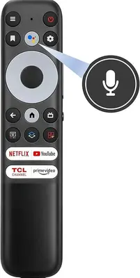 Voice Remote for TCL Google TV, Fits TCL LED/QLED 4K Smart TVs photo 5