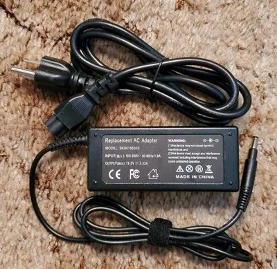 19.5V 3.33A 65W Laptop Charger for HP Pavilion TouchSmart and Sleekbook