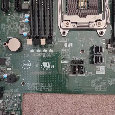 Dell 0X75JG Workstation Motherboard, LGA2066, DDR4, No IO Shield photo 2