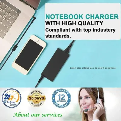 19.5V 3.33A 65W AC Charger for HP Stream, Pavilion, EliteBook photo 7