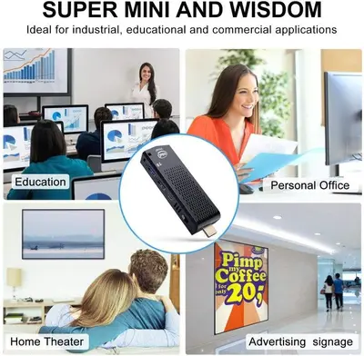 T6 Mini PC Stick, Fanless, Windows 10, Intel Atom photo 10
