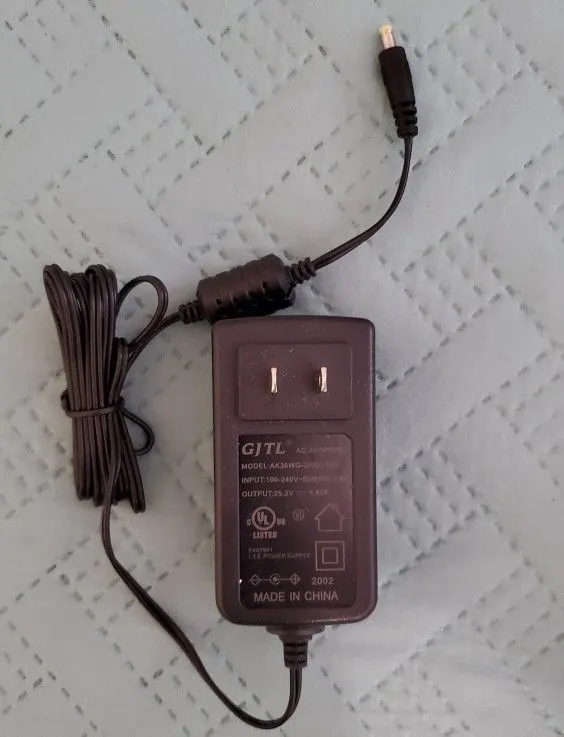 25.2V 1.42A AC Adapter for Opove Massage Guns