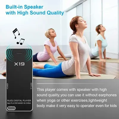 RUIZU X19 8GB MP3 Player with Speaker, FM Radio and Voice Recorder photo 7