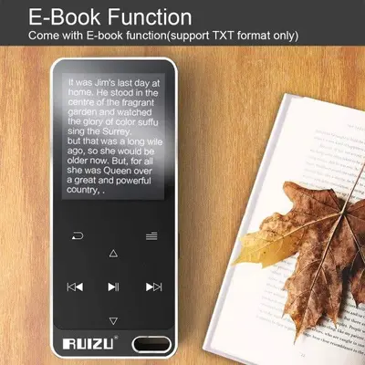 RUIZU X19 8GB MP3 Player with Speaker, FM Radio and Voice Recorder photo 9