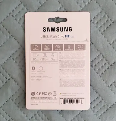 Samsung FIT Plus 128GB USB 3.1 Flash Drive photo 2