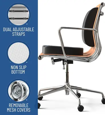 Everlasting Comfort Memory Foam Seat Cushion for Office Chair and Car photo 4