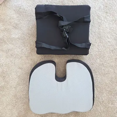 Everlasting Comfort Memory Foam Seat Cushion for Office Chair and Car photo 2