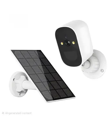 1080P Solar Outdoor Wireless Camera with Color Night Vision