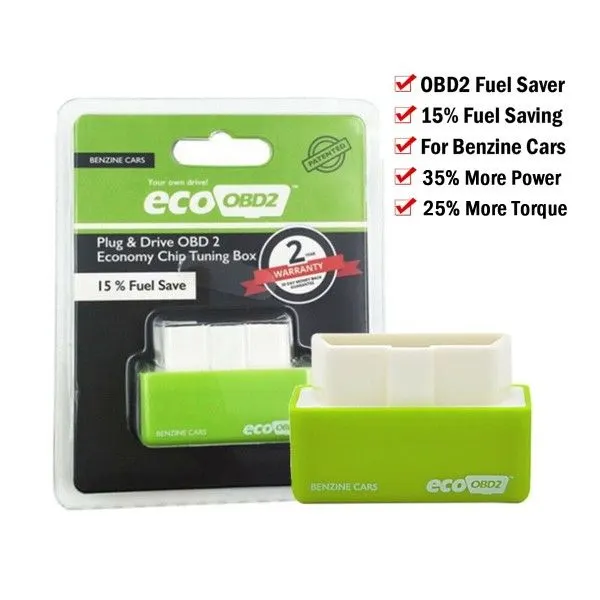 NitroOBD2 Performance Chip Tuning Box, Fuel Saver for Petrol Cars