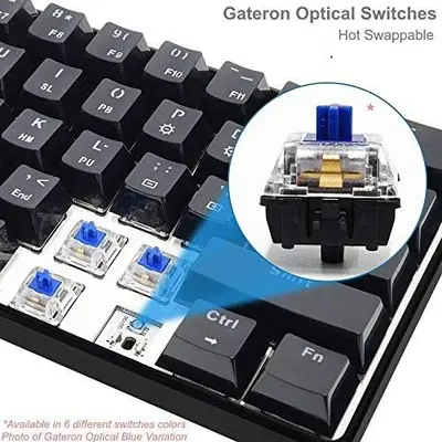 GK61 60% Mechanical Gaming Keyboard, 61 Keys, RGB photo 6