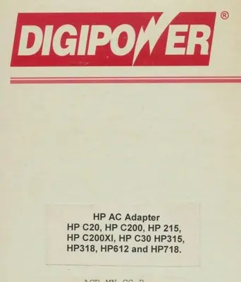 Original DigiPower 6V 1.5A AC Adapter for HP, Casio, Minolta Cameras photo 2