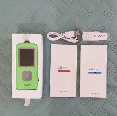 EMAY Wireless EKG Monitor, Portable ECG and Heart Rate Recorder