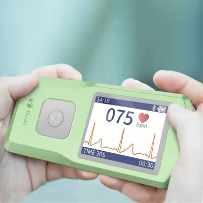 EMAY Wireless EKG Monitor, Portable ECG and Heart Rate Recorder photo 4