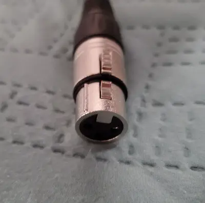 XLR Female to Dual XLR Male Y Cable, 6 in photo 3