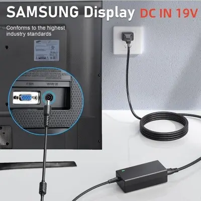 19V Power Cord Adapter for Samsung TV and Monitor photo 5