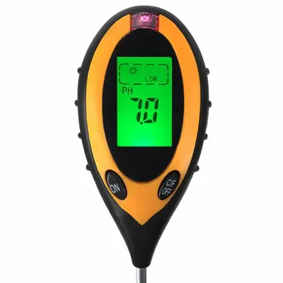 4-in-1 Digital Soil pH, Moisture, Sunlight and Temperature Meter photo 10