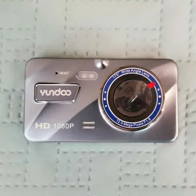 1080P Dual Dash Cam, Front and Rear Lens, 4" IPS Screen
