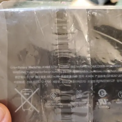 A1484 Battery for iPad 5th/6th Gen and iPad Air (A1474, A1475, A1476) photo 2