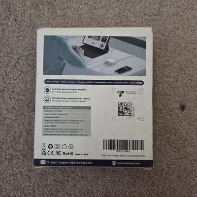 100W GaN 6-Port USB-C Fast Charging Station photo 10