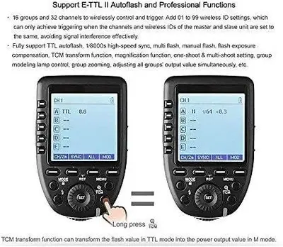 Godox Xpro-N TTL Wireless Flash Trigger for Nikon, 1/8000s HSS photo 9