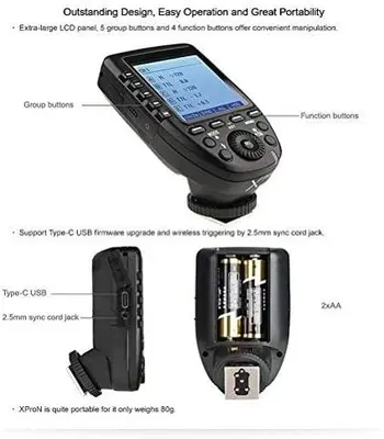 Godox Xpro-N TTL Wireless Flash Trigger for Nikon, 1/8000s HSS photo 6