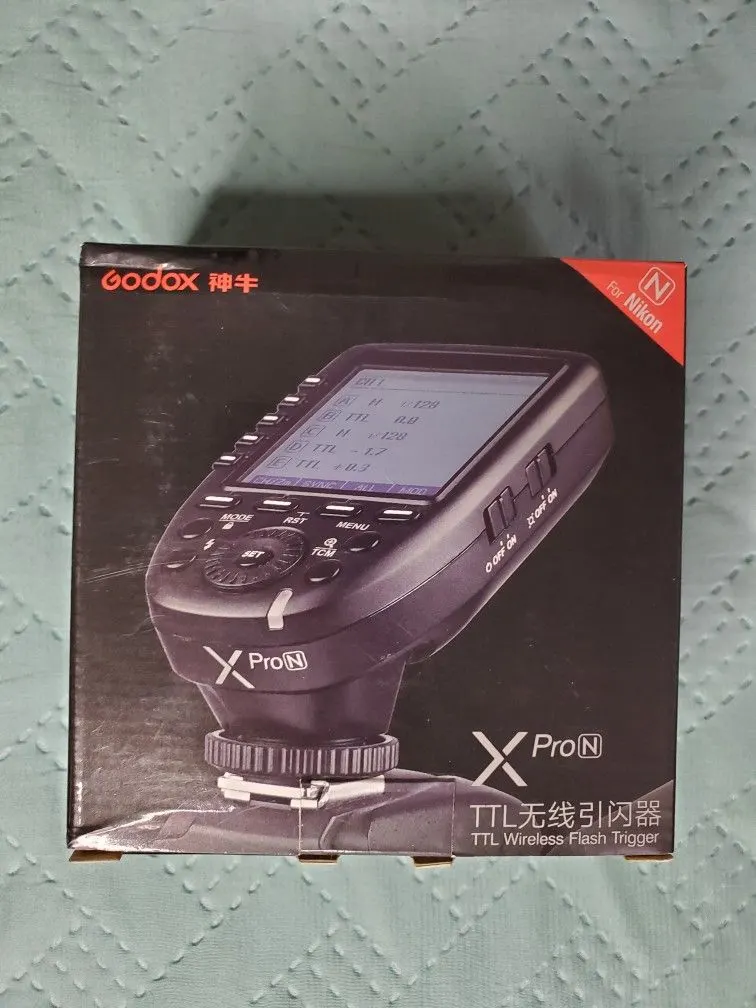 Godox Xpro-N TTL Wireless Flash Trigger for Nikon, 1/8000s HSS