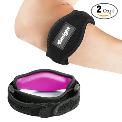 Tomight Tennis Elbow Brace with Compression Pad, 2-Pack photo 2