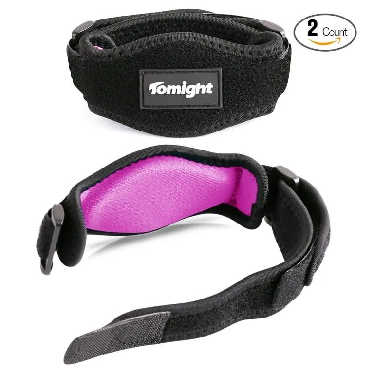 Tomight Tennis Elbow Brace with Compression Pad, 2-Pack