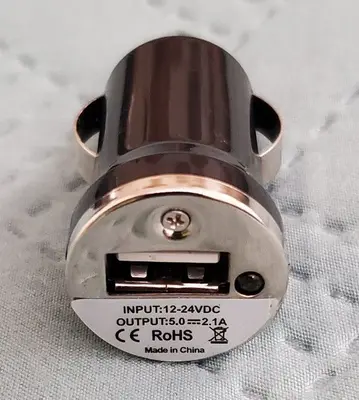 USB Car Cigarette Lighter Phone Charger