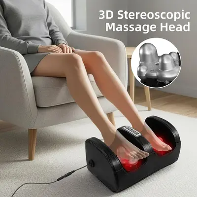Heated Foot and Leg Massager with Roller, 3 Modes photo 8