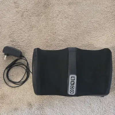 Heated Foot and Leg Massager with Roller, 3 Modes