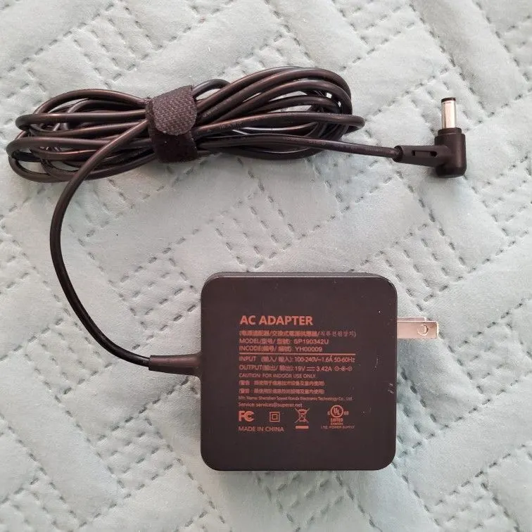 19V 3.42A 65W AC Adapter, 5.5 x 2.5 mm, for ASUS X551M / X555L