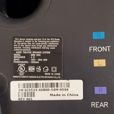 Dell MMS5650 Subwoofer for Home Theater Speaker System photo 3