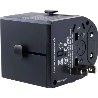 Global Power Plug Adapter with USB, Works in 150+ Countries photo 5