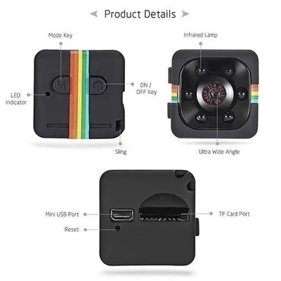 Mini Spy Camera, Full HD 1080p, Motion Detection and Night Vision photo 4