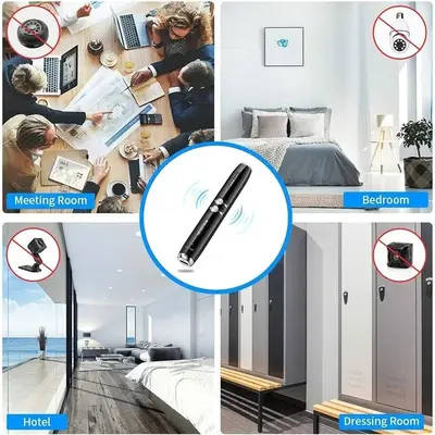Camera and Bug Detector, GPS Tracker and RF Scanner, 28-Hour Battery photo 7