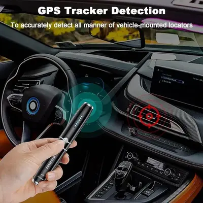 Camera and Bug Detector, GPS Tracker and RF Scanner, 28-Hour Battery photo 6