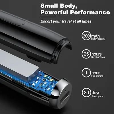 Camera and Bug Detector, GPS Tracker and RF Scanner, 28-Hour Battery photo 2
