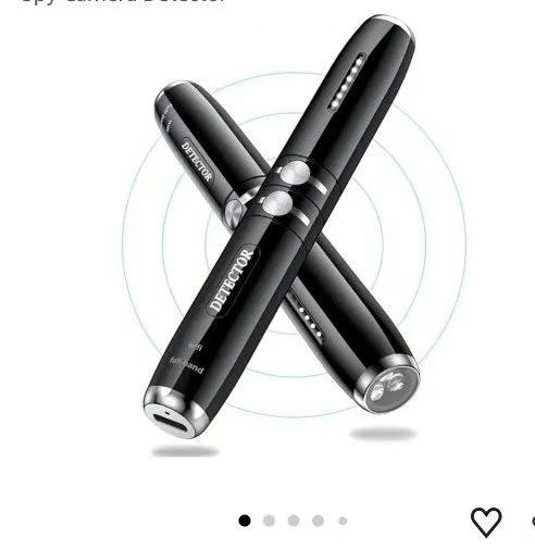 Camera and Bug Detector, GPS Tracker and RF Scanner, 28-Hour Battery