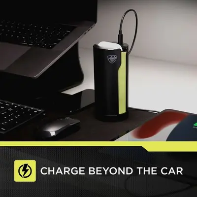 Auto Drive Qi Wireless Cup Holder Charger Power Bank AC533588 photo 5