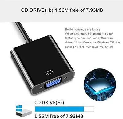 USB 3.0 to VGA Adapter, Multi-Display Video Converter photo 4