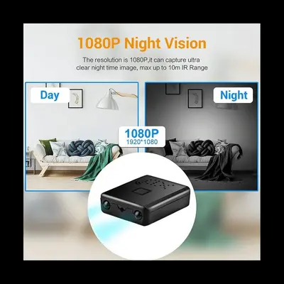 Full HD 1080P Mini WiFi IP Camera with IR Night Vision and Motion Detection photo 2