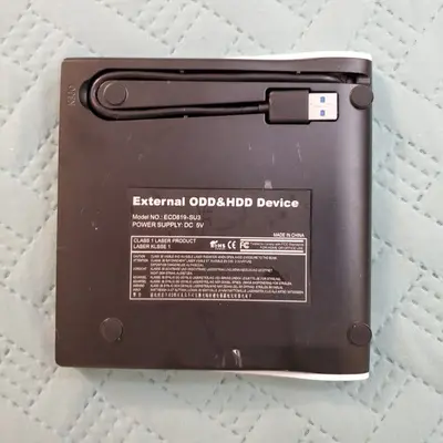 USB 3.0 Slim Pop-Up External CD/DVD-RW Burner photo 2
