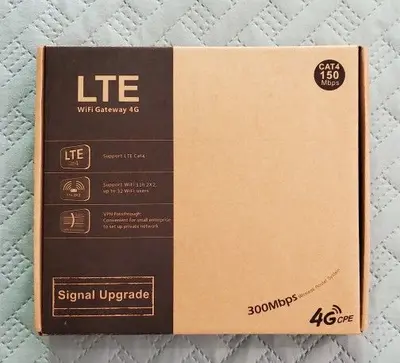 KuWFi LC111-L 4G LTE CPE Wireless WiFi Router, 300Mbps, Unlocked