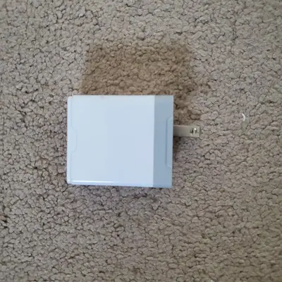 18W Dual USB-C and USB-A Wall Charger, Folding Metal Plug photo 2
