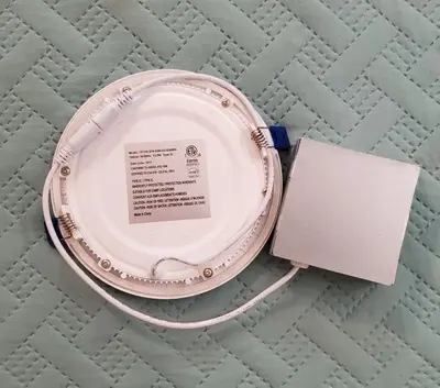 4 Pcs 6" Dimmable LED Slim Downlights with Junction Box, 3000K photo 4