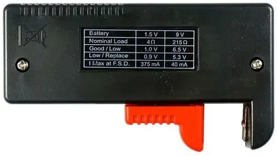 BT-168D Digital Battery Tester for AA, AAA, C, D, 9V and Button Cells photo 4