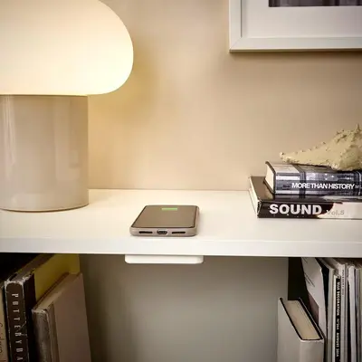 IKEA SJOMARKE Invisible Under-Desk Wireless Charger photo 8